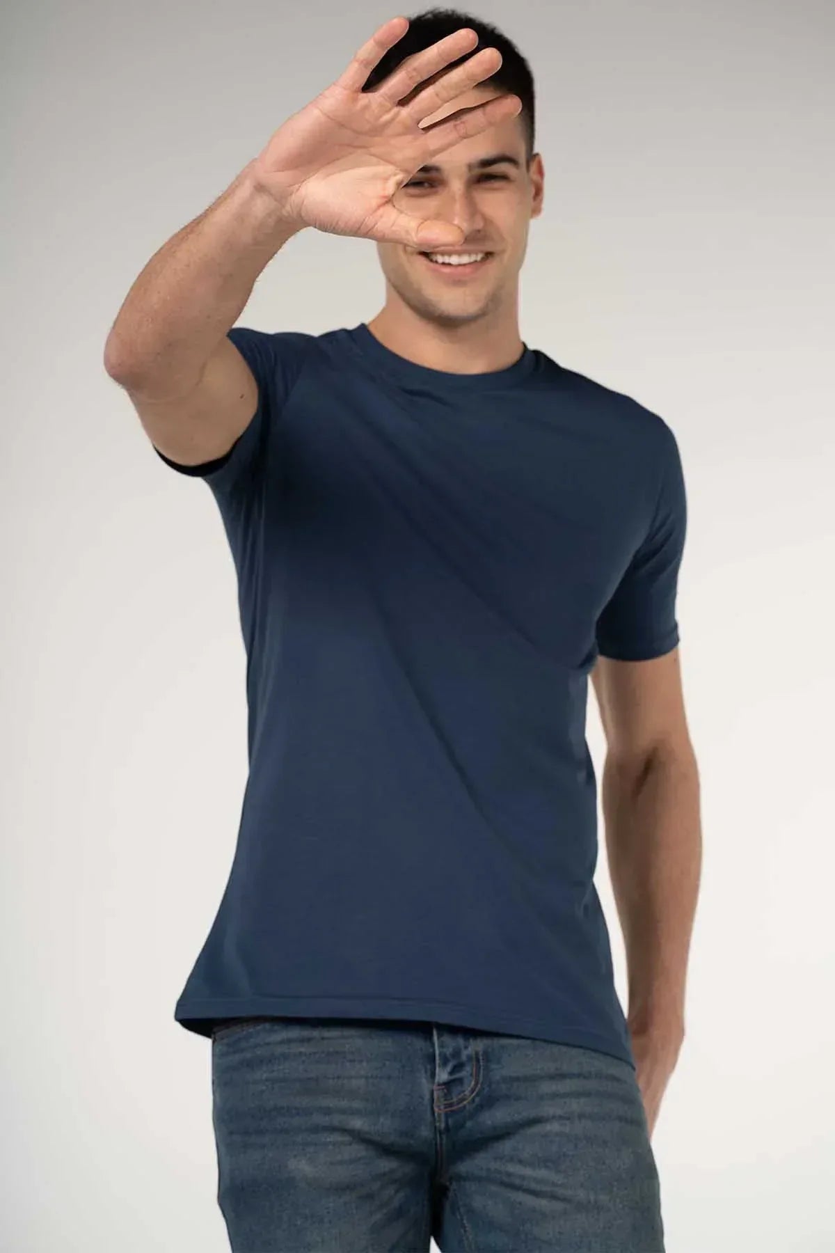 BASIC CREW NECK T-SHIRT FOR MEN