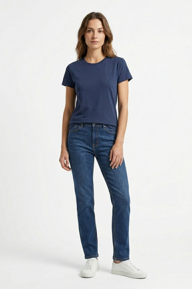 BASIC CREW NECK T-SHIRT FOR WOMEN