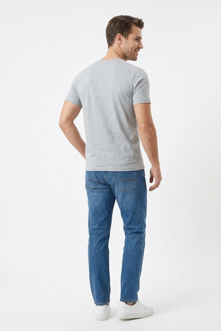 BASIC V-NECK T-SHIRT FOR MEN