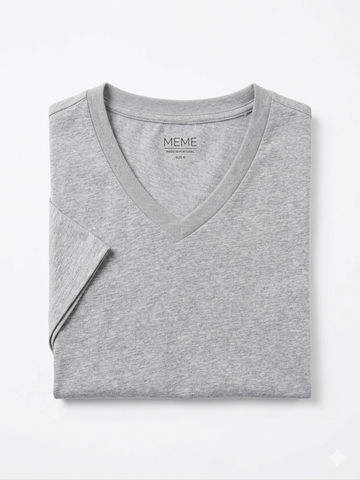 BASIC V-NECK T-SHIRT FOR MEN