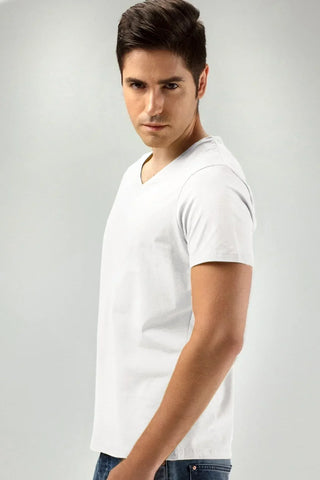 BASIC V-NECK T-SHIRT FOR MEN