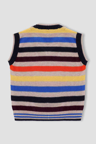 Striped Sweater For Baby Boy