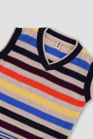 Striped Sweater For Baby Boy