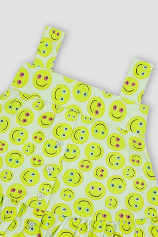 Printed Emoji Set For Baby Girl