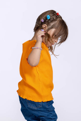 Solid T-Shirt For Baby Girl