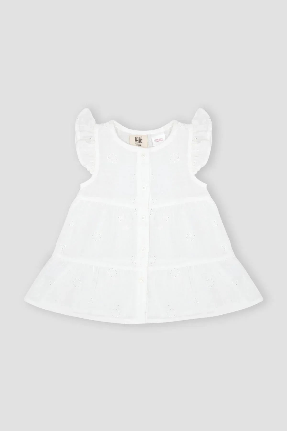 Embroidered Dress For Baby Girl