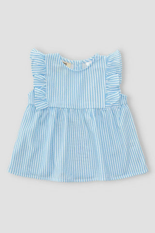 Striped Dress For Baby Girl