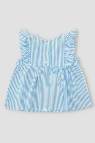Striped Dress For Baby Girl