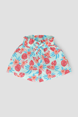 Floral Short For Baby Girl