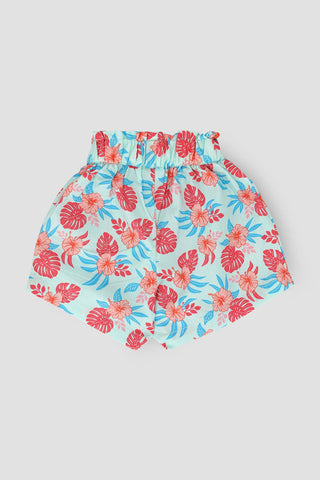 Floral Short For Baby Girl