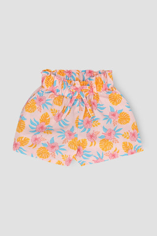 Floral Short For Baby Girl