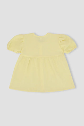 Solid Dress For Baby Girl