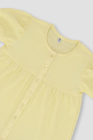 Solid Dress For Baby Girl