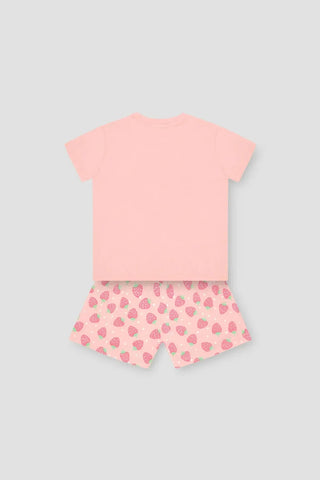 Bonita Tee+Short Suit For Girl