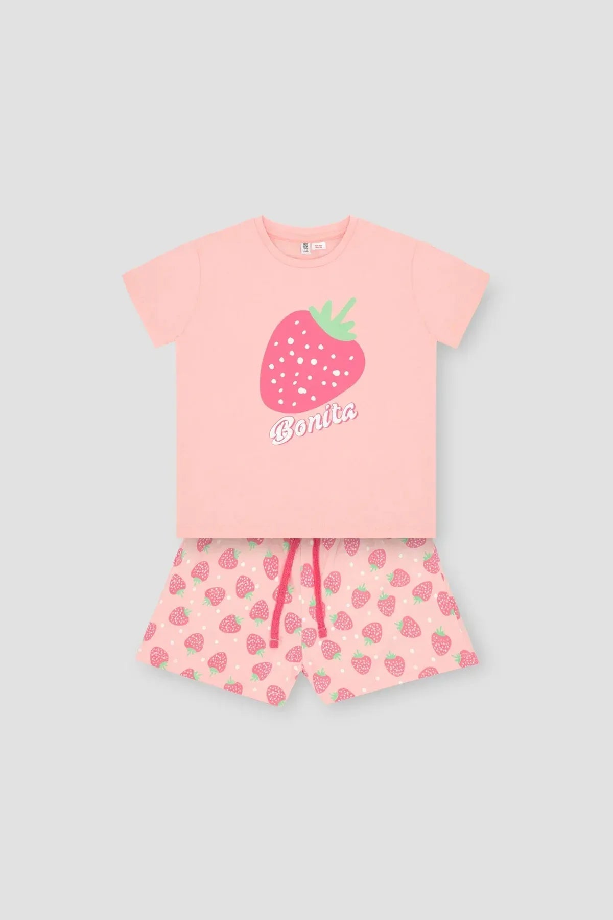 Bonita Tee+Short Suit For Girl