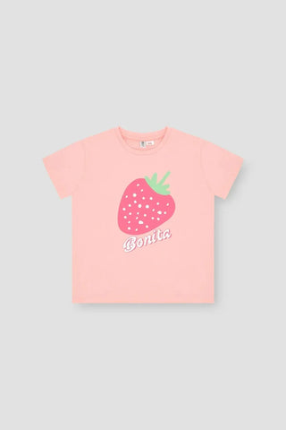 Bonita Tee+Short Suit For Girl