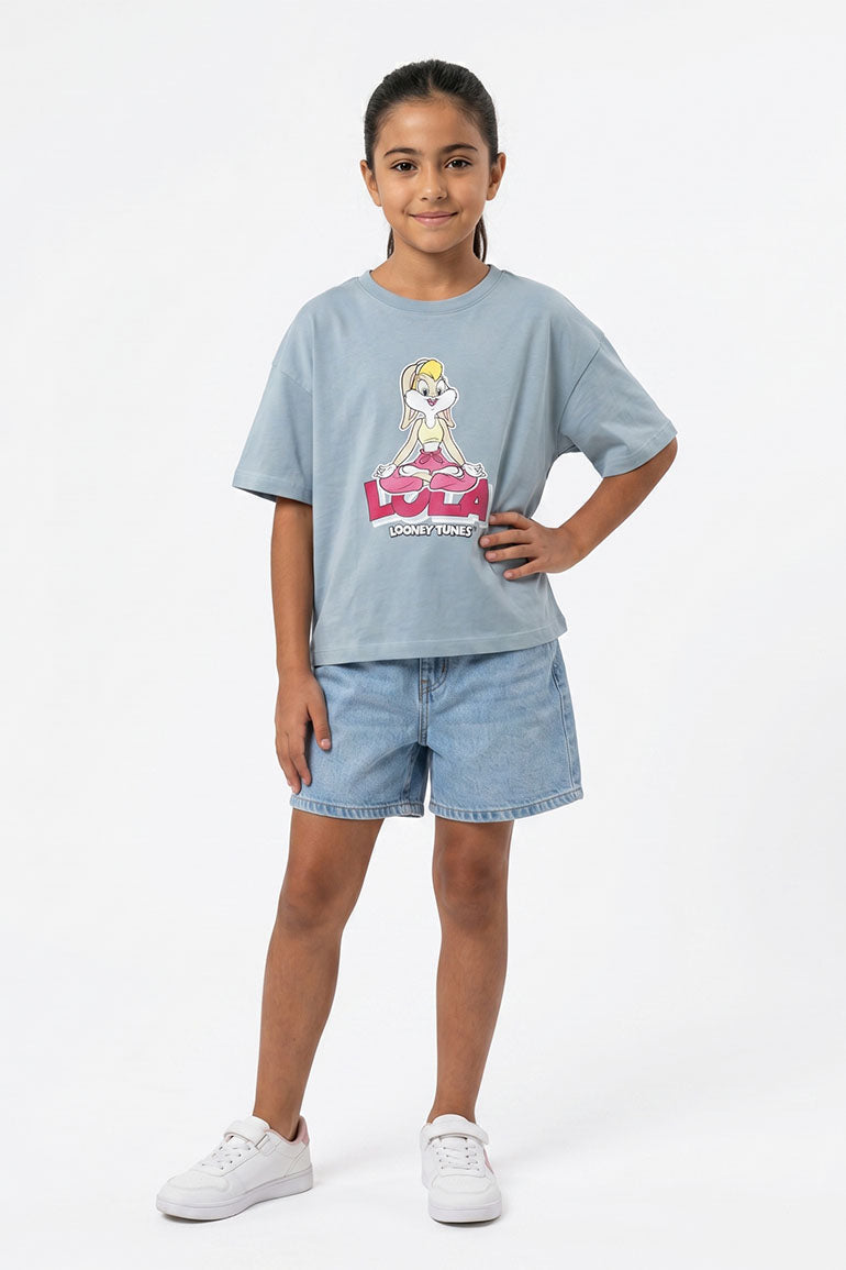  CHARACTER GRAPHIC T-SHIRT FOR GIRL   MEME