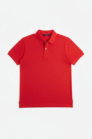 Classic Polo T-Shirt for Men - Red - MEME
