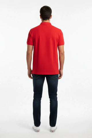 Classic Polo T-Shirt for Men - Red - MEME