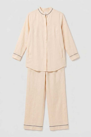 CO-ORD SET WITH PIPING DETAIL FOR WOMEN