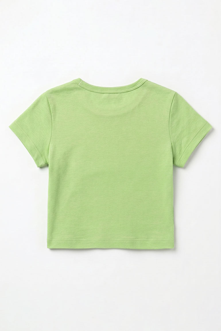  CROPPED BASIC T-SHIRT FOR GIRL   MEME