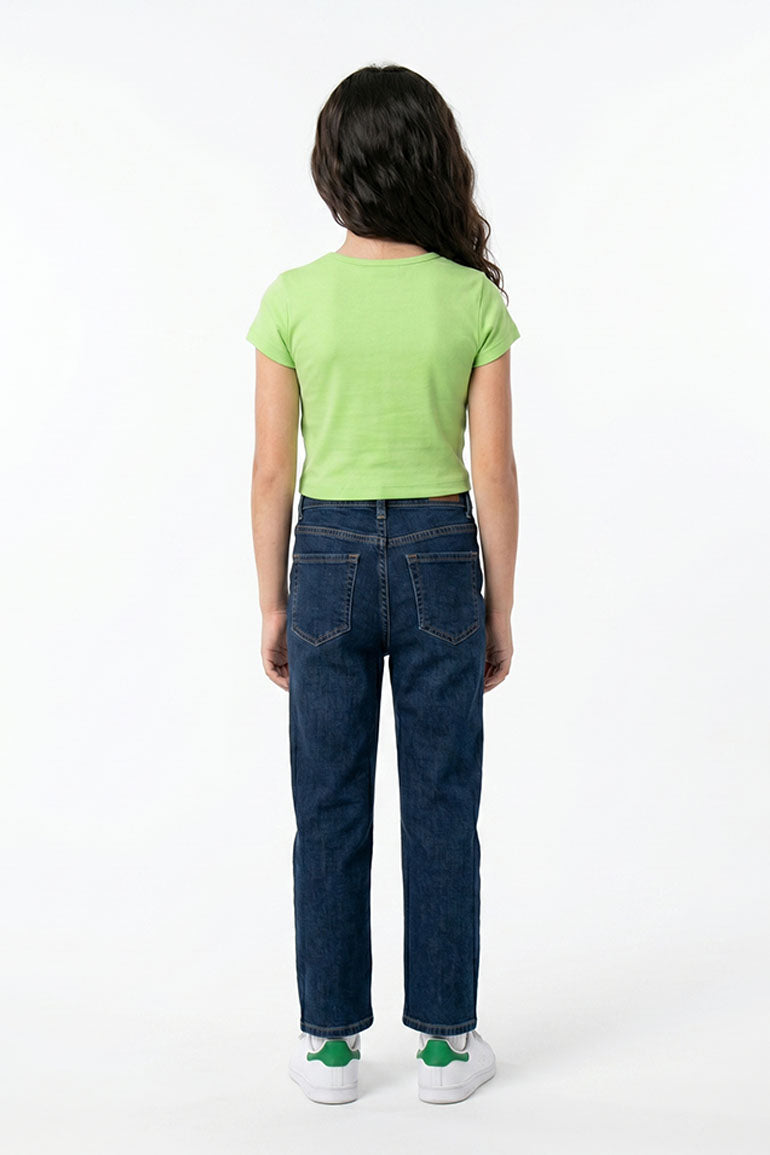  CROPPED BASIC T-SHIRT FOR GIRL   MEME