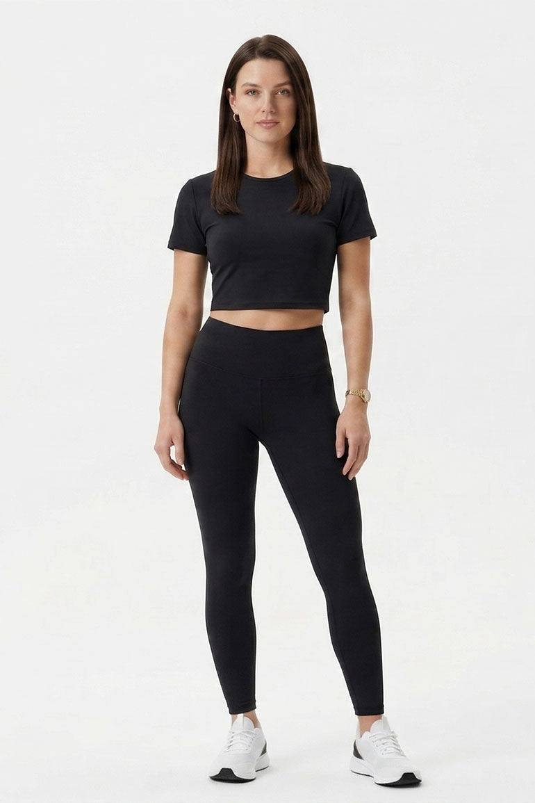 CROPPED BASIC T-SHIRT FOR WOMEN