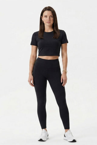 CROPPED BASIC T-SHIRT FOR WOMEN