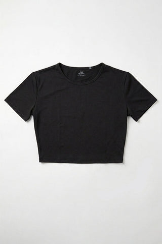 CROPPED BASIC T-SHIRT FOR WOMEN