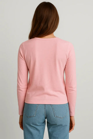 Crew Neck T-Shirt For Women