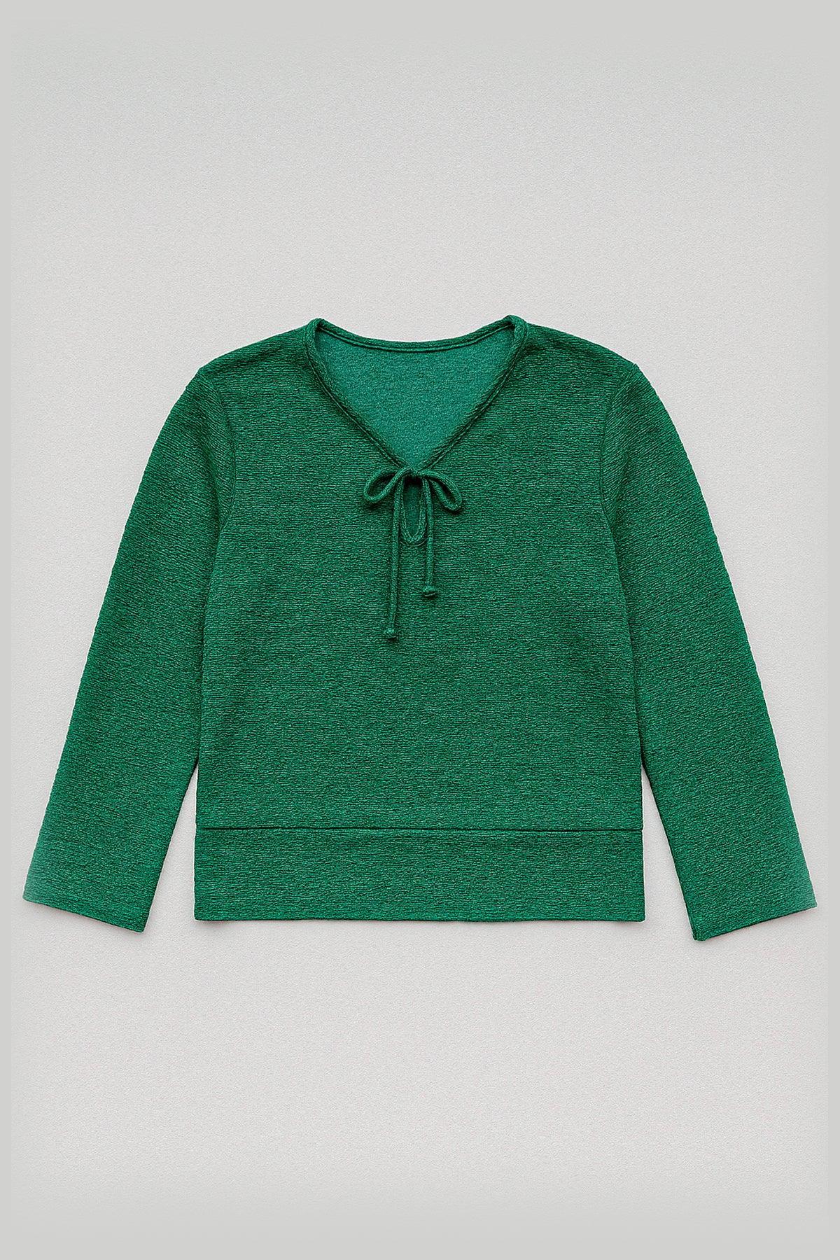 Solid Shirt For Women - Green - MEME