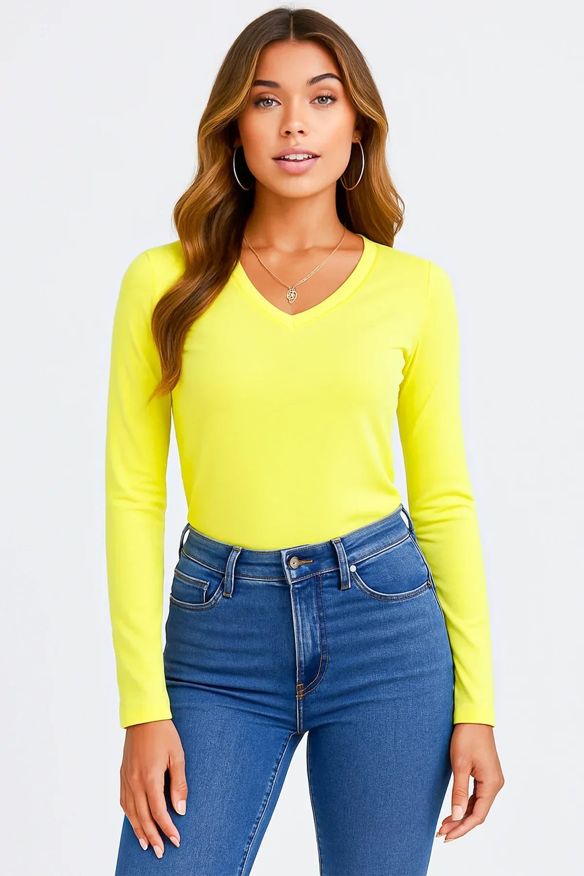 V Neck T-Shirt For Women