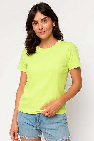 Crew Neck T-Shirt For Women