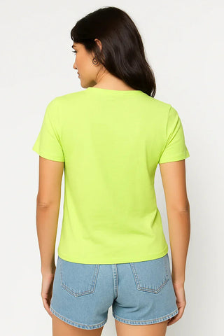 Crew Neck T-Shirt For Women