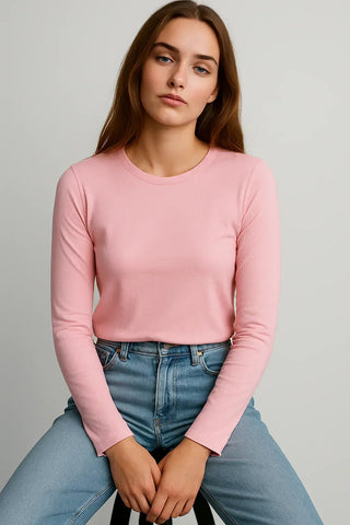 Crew Neck T-Shirt For Women