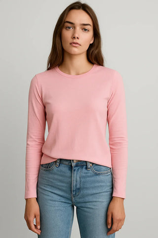 Crew Neck T-Shirt For Women
