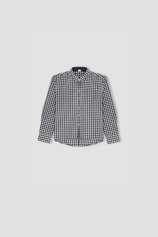 Checkered Button Downshirt For Boy