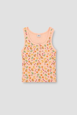 Conversational Print Pj Set For Women