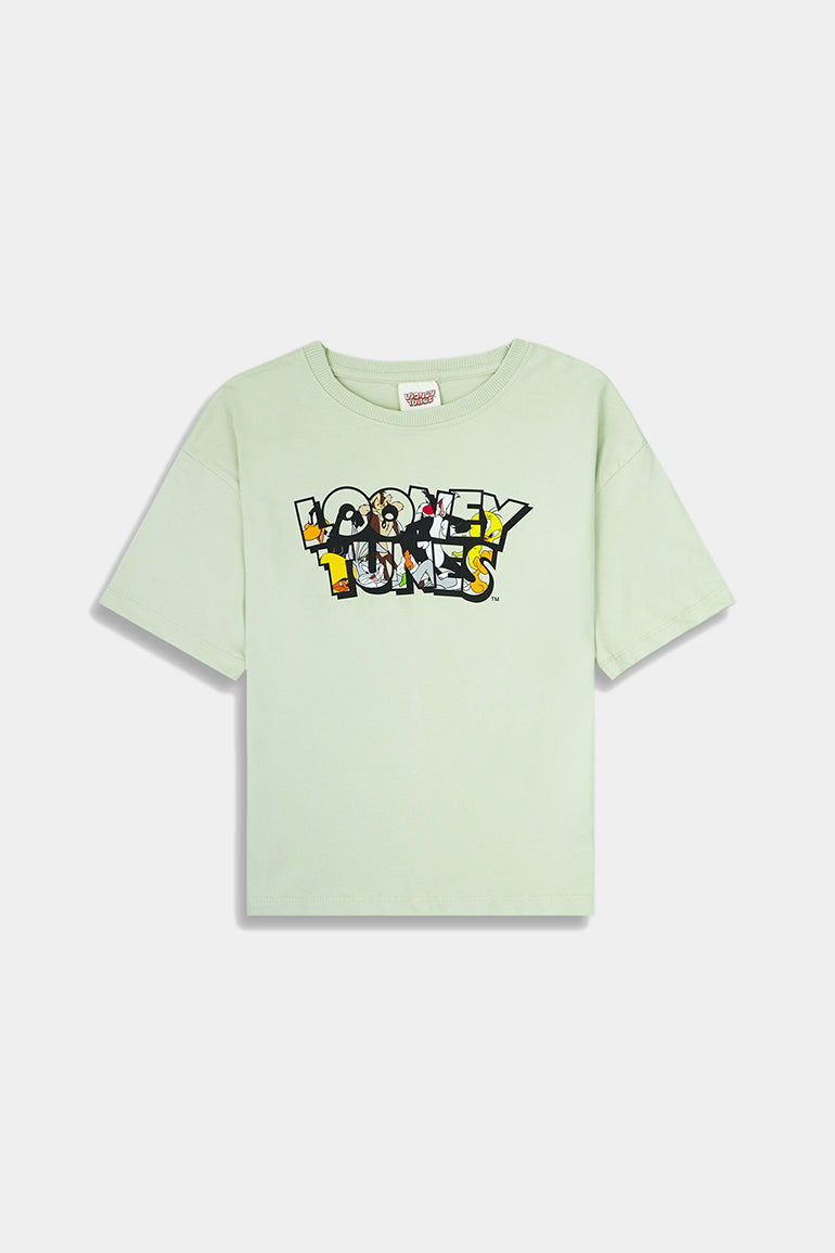 Loony Tunes T-Shirt for Boy - Periglacial Blue