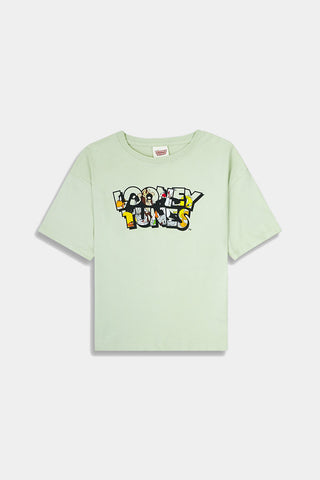 Loony Tunes T-Shirt for Boy - Periglacial Blue