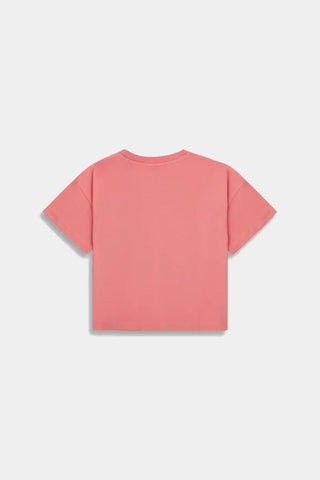 Emoji T-Shirt for Girl - Light Coral