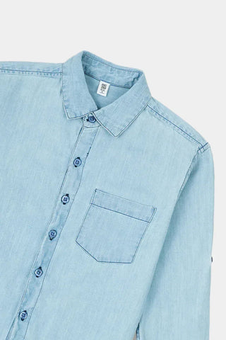 Denim Shirt for boys - Cloudy Blue - New Arrival