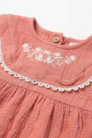 EMBROIDERED DRESS FOR BABY GIRLS