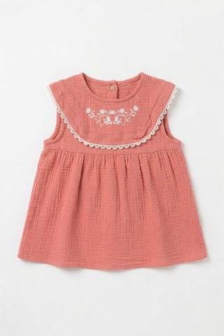 EMBROIDERED DRESS FOR BABY GIRLS