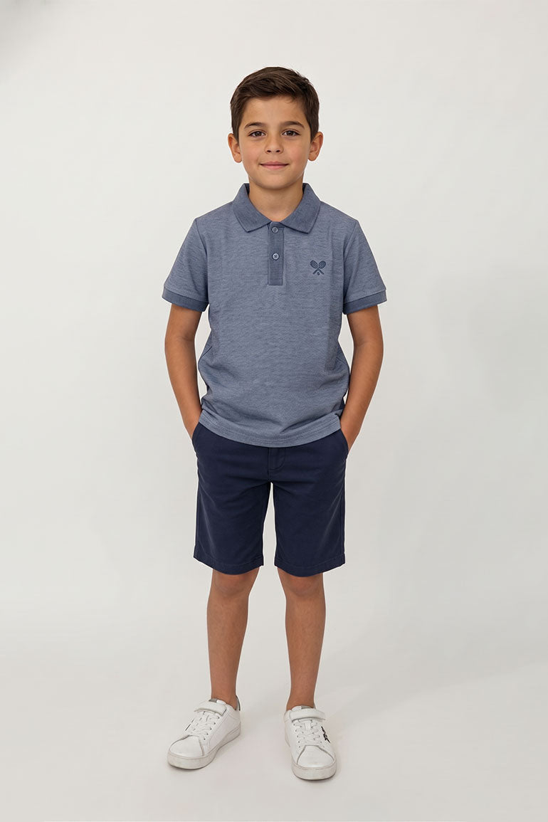  EMBROIDERED POLO SHIRT FOR BOY   MEME