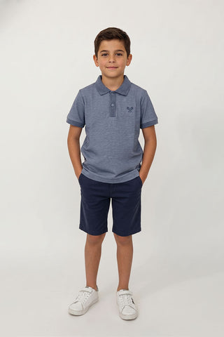  EMBROIDERED POLO SHIRT FOR BOY   MEME