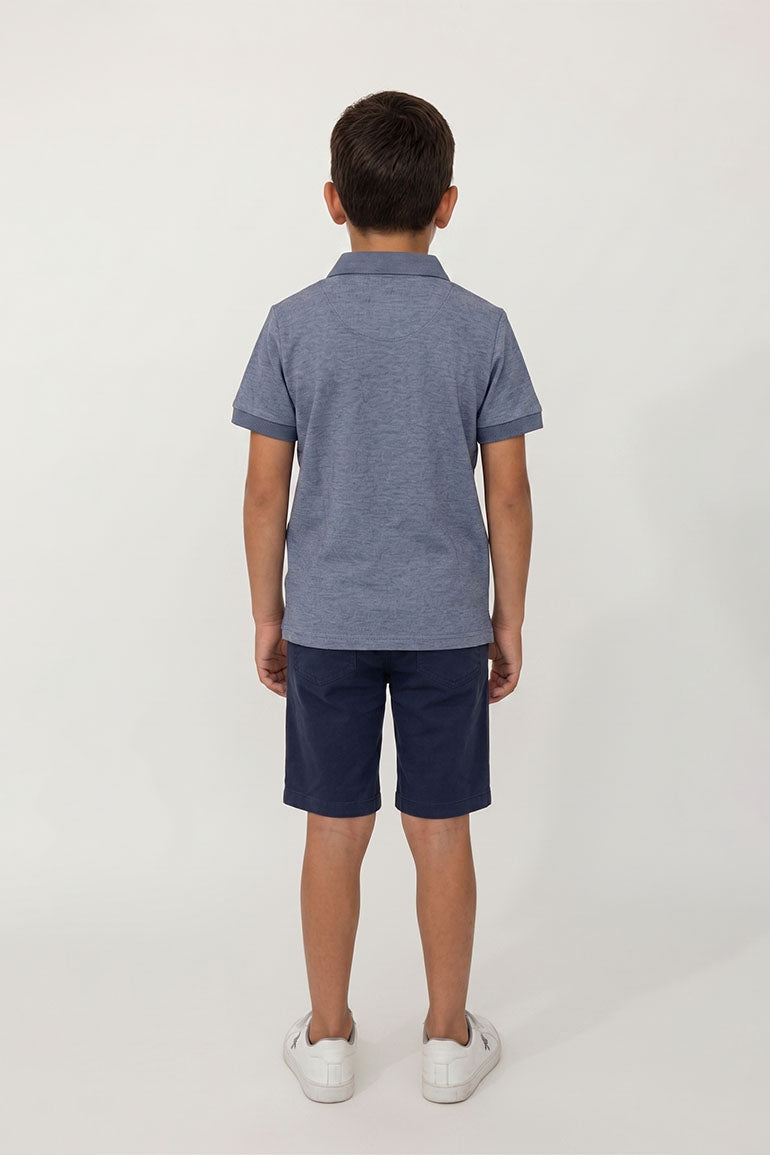  EMBROIDERED POLO SHIRT FOR BOY   MEME