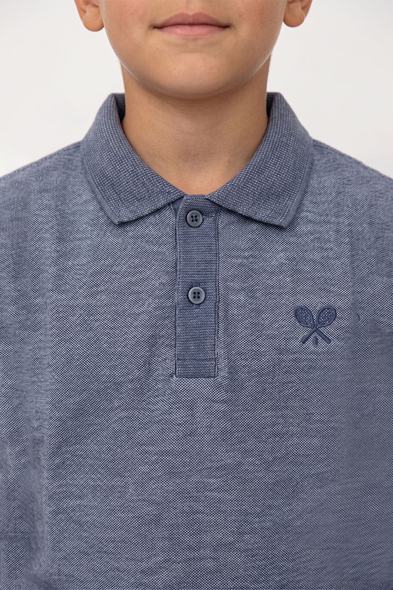  EMBROIDERED POLO SHIRT FOR BOY   MEME