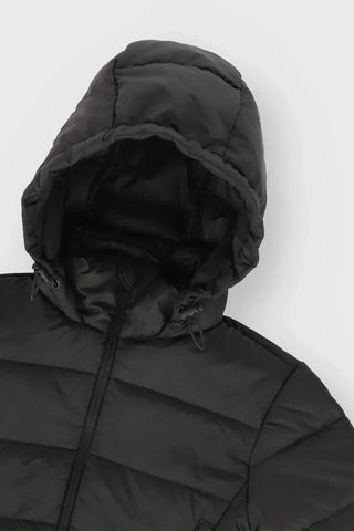 Quilted Puffer Jacket For Girl