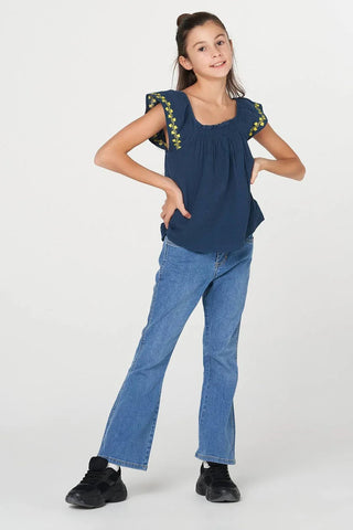 Solid Blouse For Girl